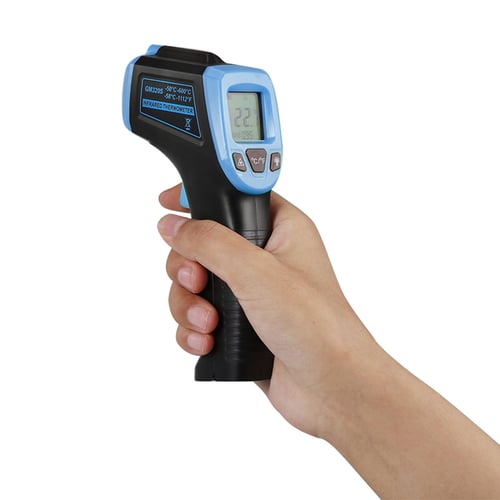 Temperature Gun Non-contact IR Infrared Digital Thermometer,LCD Display  Laser Pointer Measurement Thermometer,58 °F to 1292 °F (