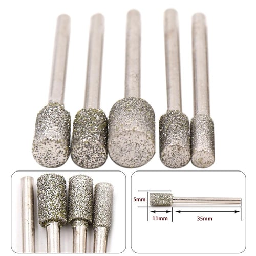 Plastic Diamond Grinding Set Stone 3.0mm Shank Tools - buy Plastic