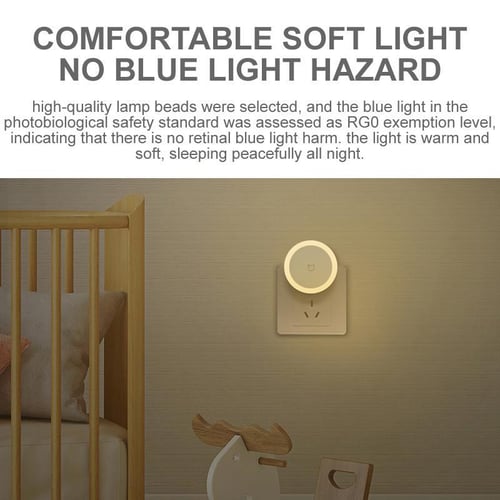 Original Xiaomi Mijia LED Bedroom Night Light Sensor Touch Control Smart  Home Night Lamp For Bedroom Corridor NO Blue Light