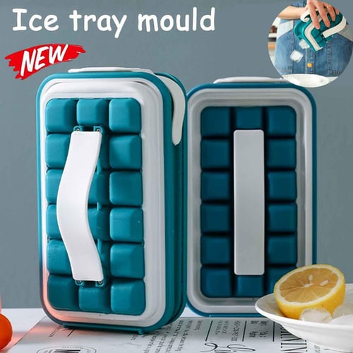 Cheap 10Pcs Disposable Ice Cube Bags Self-sealing Clear Ice Mold Fridge Freezer  Ice Maker