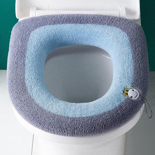 Toilet Seat Cover with Lanyard Keep Dry Comfortable Useful Dorm