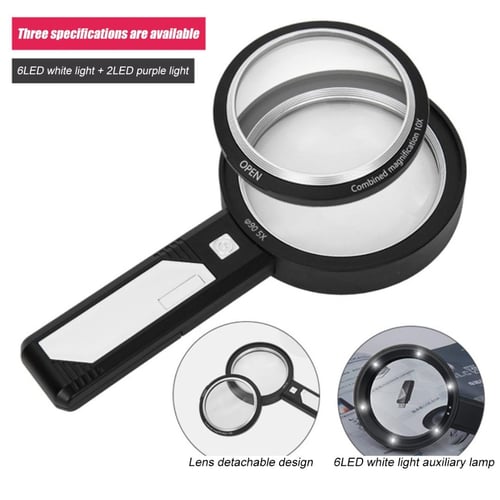 PDTO Magnifying Loupe Jewelry Eye Glass Magnifier Jewelers Loop