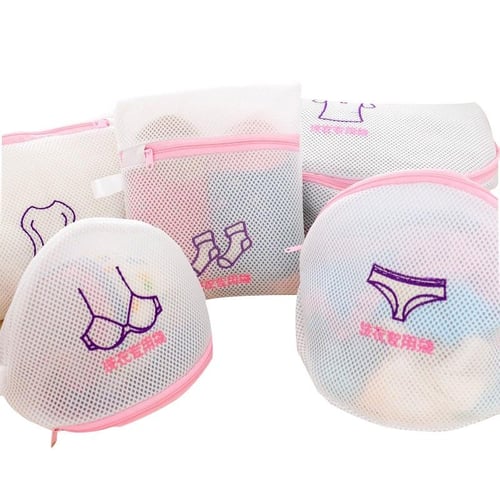 Laundry Saver Washing Machine Aid Bra Underwear Lingerie Mesh Wash Bag 