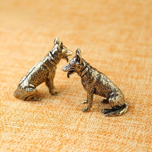 Lucky Brass Fortune Dog Home Decoration Small Ornaments Little Puppy Bronze  Chinese Desktop Mini Figurines Copper Wolf Tea Pets - buy Lucky Brass  Fortune Dog Home Decoration Small Ornaments Little Puppy Bronze
