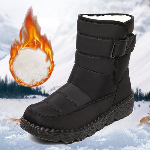 women's winter boots low heel