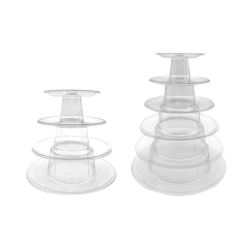 1pc PMMA Cake Stand, Clear Waterproof Candy Organizer Rack For Home