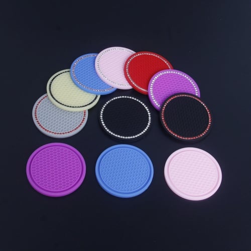 Water Bottle Silicone Boot Rhombus Texture Vacuum Cup Bottom