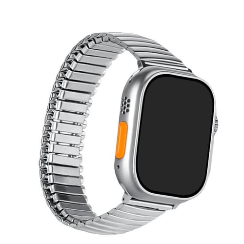 Luxury Titanium Color Strap for Apple Watch Ultra 2 Band 49mm 45mm 44mm  42mm Metal Stainless Steel Bracelet Iwatch 9 8 7 6 5 SE 