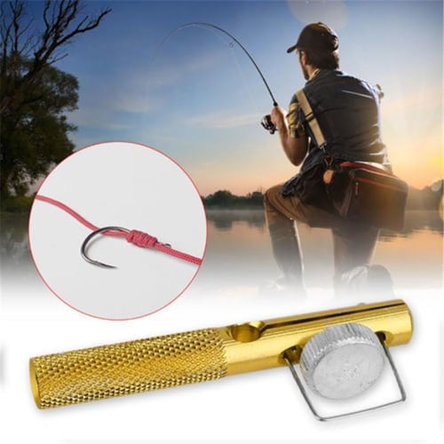 Fishing Line String Knotter Fishing Hook Tie Device Manual Knot