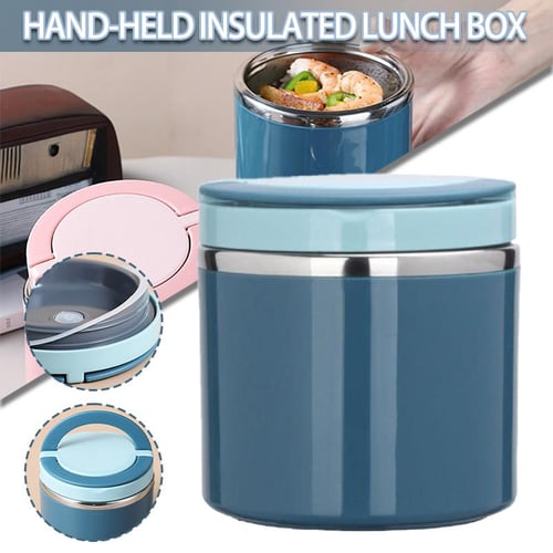 Cheap PDTO Food Flask Stainless Steel Lunch Box Thermos Vacuum Insulated  Soup Jar Container