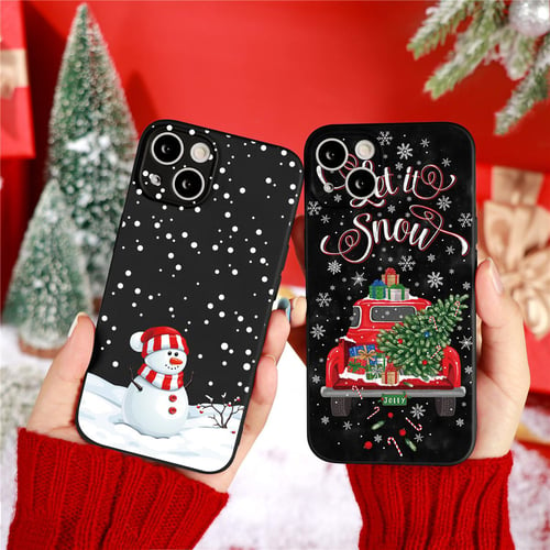 Christmas Case For Redmi 9C NFC 9 C Phone Case Lovely Cartoon Elk New Year  Soft
