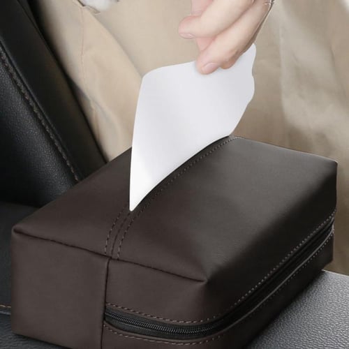 Car Multi-functional Tissue Box Holder Auto Seat back Interior