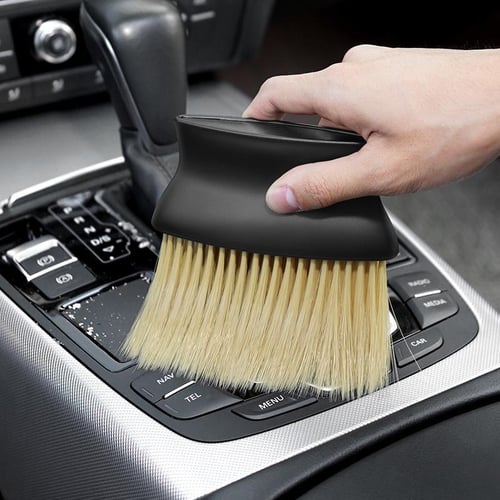 5pcs Detailing Brush Set Car Brushes Car Detailing Brush For Car Cleaning Detailing  Brush Dashboard Air Outlet Wheel Brush