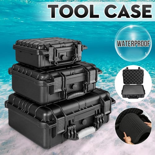 Outdoor Shockproof Sealed Waterproof Safety Case Plastic Tool Dry Storage  Box