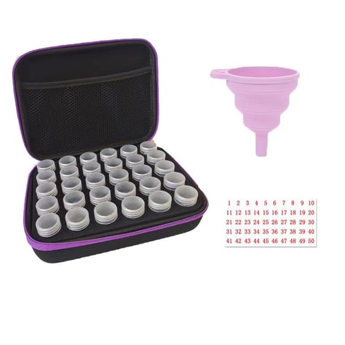15/30/60/120 Bottles 5d Diamond Painting Accessories tools Storage Box  Carry Case diamant painting