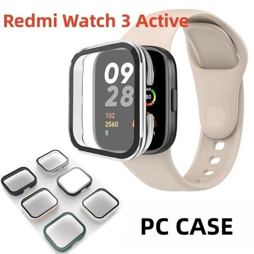 Case Tempered Glass for Redmi Watch 3 4 Active Hard PC Shell Screen  Protector on Xiaomi redmi watch 2 lite Poco watch Cover