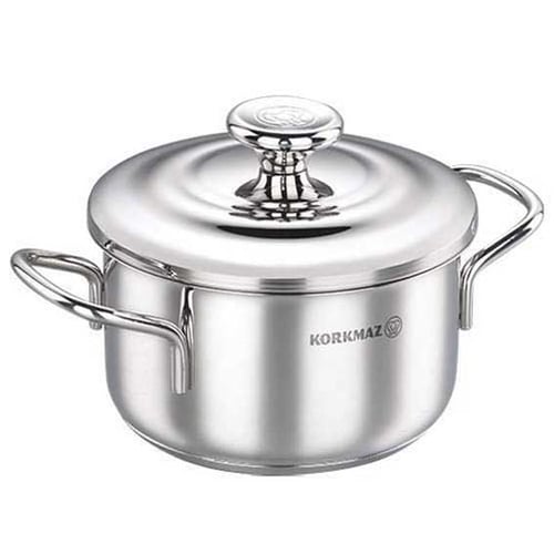 Korkmaz Droppa Quart High-End Stainless Steel Induction-Ready