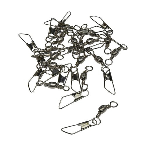 Fishing Accessories Barrel Fishing Swivels with Safty Snaps - buy