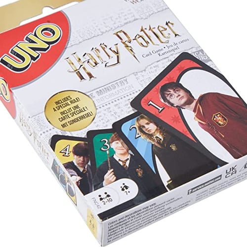 UNO: Harry Potter Game Tin Complete Includes Instructions With Special Rule
