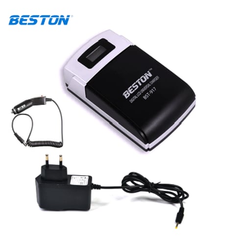 Beston Li-Ion Battery Charger/Car Adapter with Digital Display