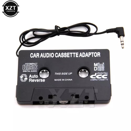 2Pcs 3.5Mm AUX Car Audio Cassette Tape Adapter Transmitters For