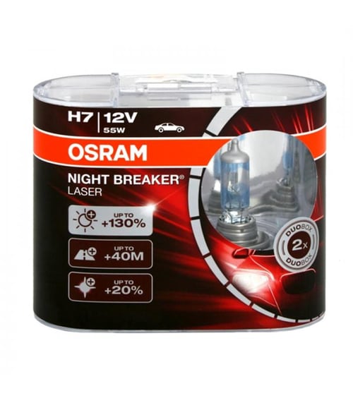 Osram H7 Night Breaker Laser Double Pack - buy Osram H7 Night Breaker Laser  Double Pack: prices, reviews