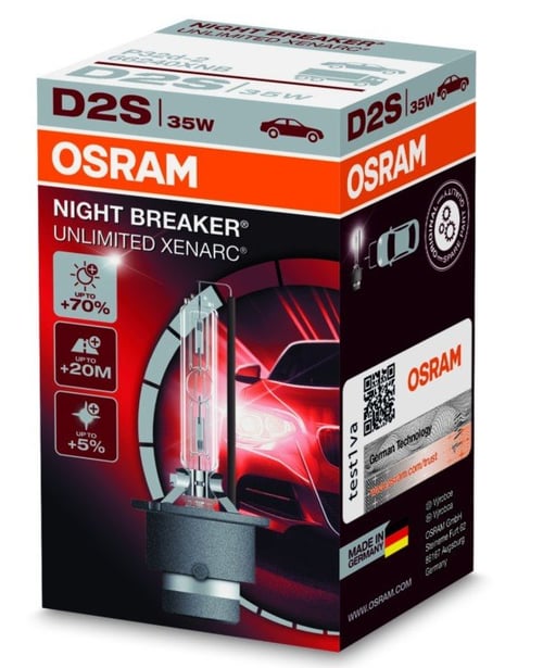 Osram Night Breaker Plus H7 12v 55w 1Pair