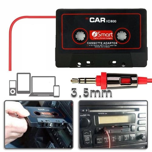Cheap Wireless Bluetooth 5.0 Cassette Adapter Car MP3 Handsfree Aux Stereo  Sound Stereo Audio Tape Cassette Player
