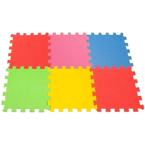 Body Fit Puzzle Mat Set of 6pcs Mixed Colors Non Toxic BPA Free For Kids  Babies Flooring Playground 60x60x1.25cm - buy Body Fit Puzzle Mat Set of  6pcs Mixed Colors Non Toxic