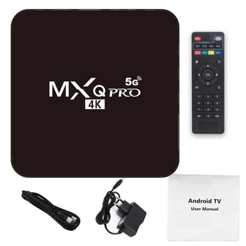 ANDROID TV BOX, 4K MXQ PRO ANDROID 11.1 DUAL BAND 2.4G/5.8G – QCT