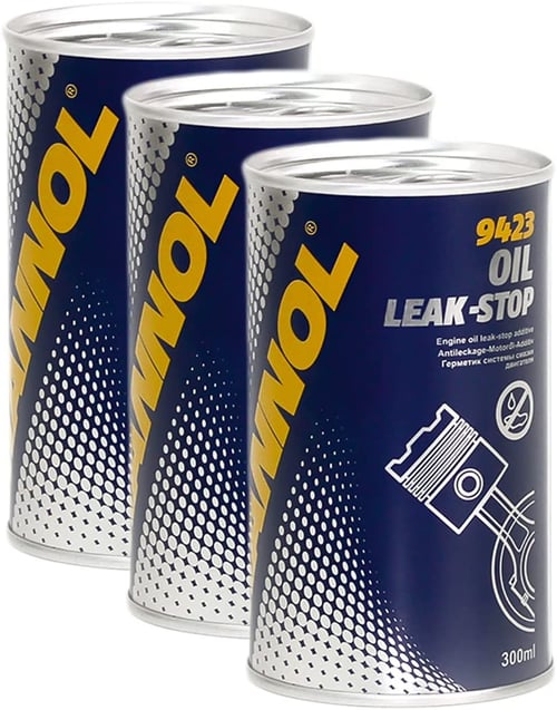 4x 250 Ml MANNOL OIL LEAK STOP SIGILLANTE MOTORE PERDITA OLIO - Foto 2