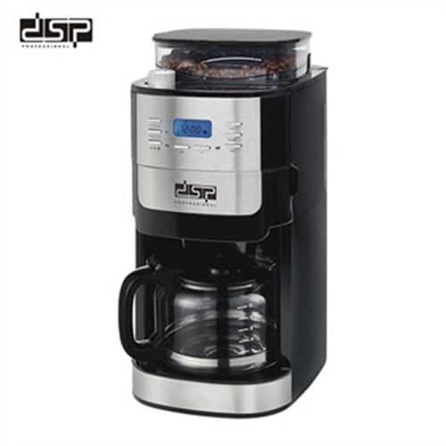 600W220V coffee machine home small automatic coffee maker American drip  office freshly ground coffee machine