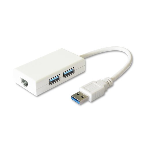 2-in-1 Internet Adapter Cable Ethernet Male to 2 Female RJ45