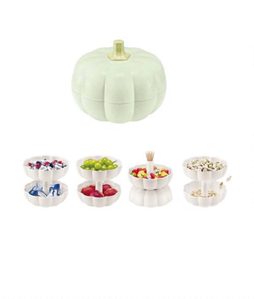 Plastic Snack Tray Nut Candy Storage Box Organizer Boxes Dry Fruit