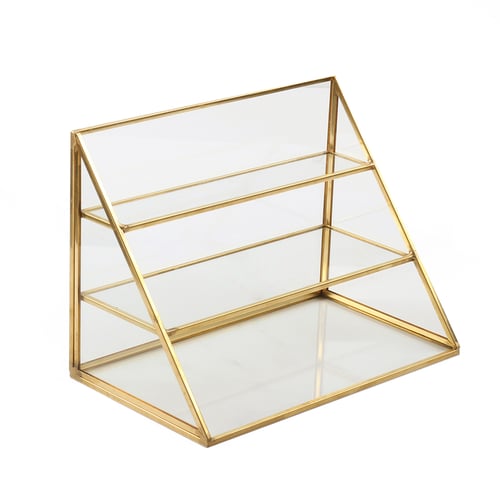 Rayane's Beautiful Homes, Vintage Metal Brass Multifunctional Makeup Storage  Box Organizer with 3 Compartments - W: 21CM x L: 15CM x H: 12CM - buy Rayane's  Beautiful Homes, Vintage Metal Brass Multifunctional