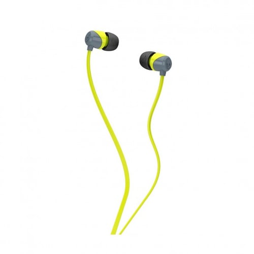 Skullcandy In Ear Earphones Jib Gray Hot Lime buy Skullcandy In