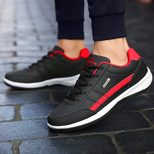 2021 Leather Men Shoes Sneakers Big Size 48 Men Casual Shoes