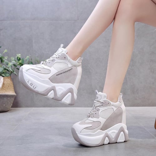 Super high cheap platform sneakers