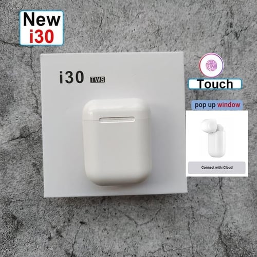 i30 TWS PK W1 Chip LK TE9 i20 i10 Tws Wireless Earphone Bluetooth