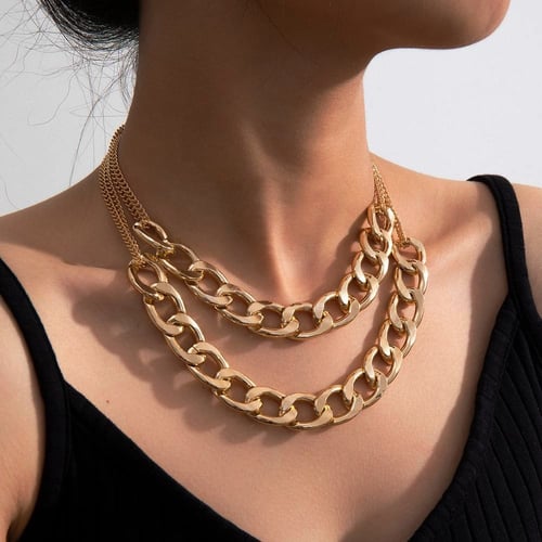 Huge choker necklace clearance