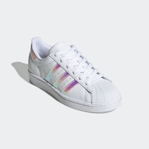 Adidas superstar deals iridescent womens shoes