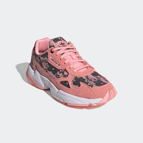 Pink top falcon shoes