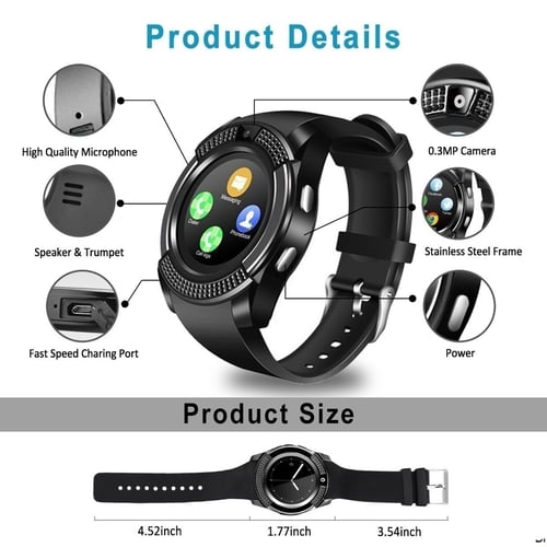2020 new v8 wireless smart watch best sale