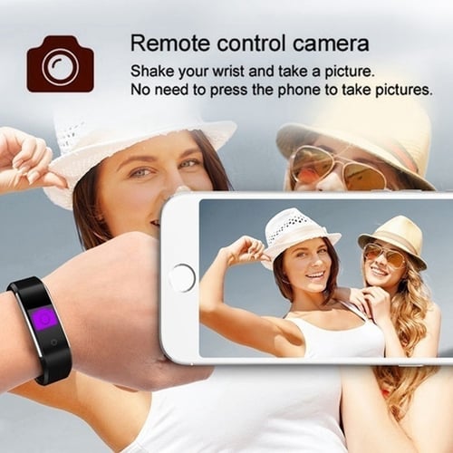 Smart sports wristband activity fitness tracker ip67 top