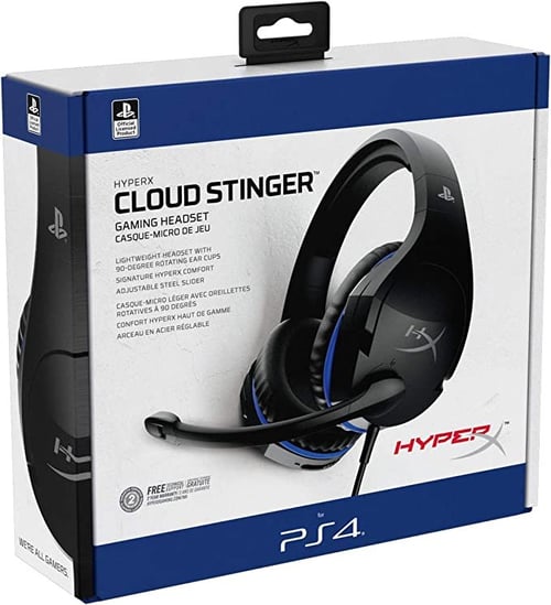Is hyperx cloud sales stinger compatible with ps4