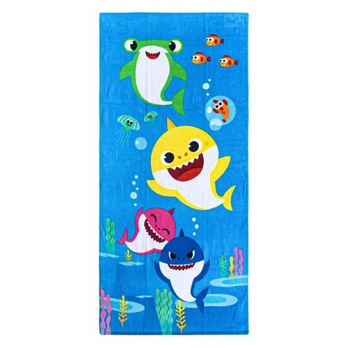 Pinkfong Baby Shark Feed Me Beach Towel buy Pinkfong Baby Shark