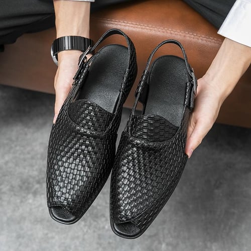 Mens slingback shoes clearance