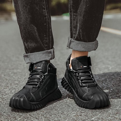 Black tennis shop shoe boots
