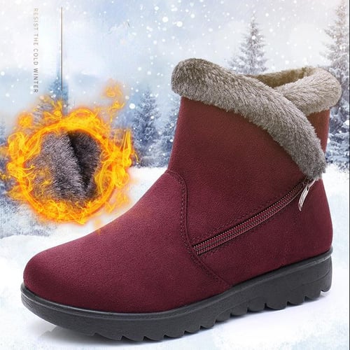 Snow boots for elderly sale
