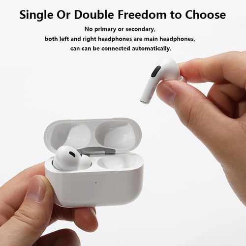 YurKem Air 6 TWS Wireless Bluetooth Typr c Port Earphone GPS